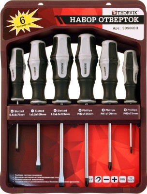 Set șurubelinițe Thorvik SDS06BH