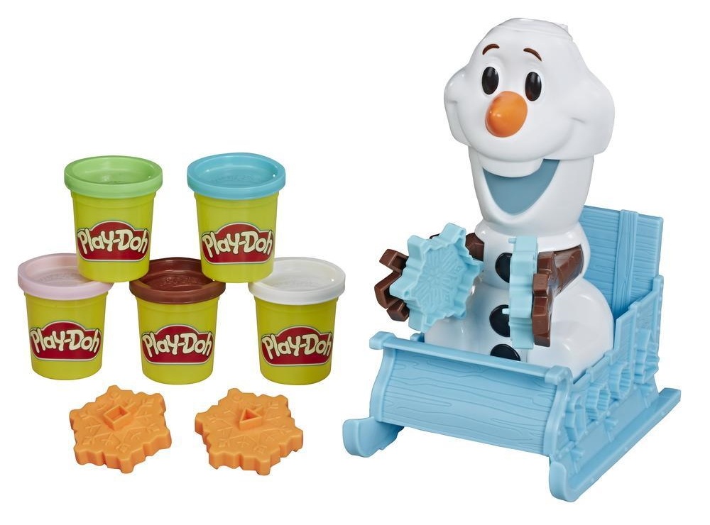 Пластилин Hasbro Play-Doh Olafs Sleigh Ride (E5375)