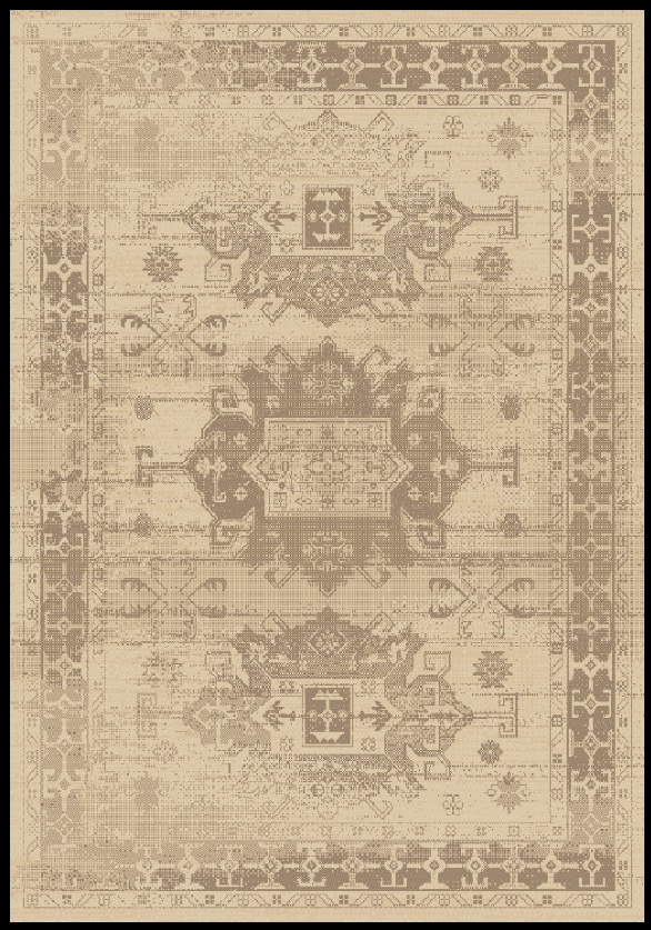 Ковёр Devos Caby Floorlux Champagne/Taupe (20392) 2.00x2.90m 