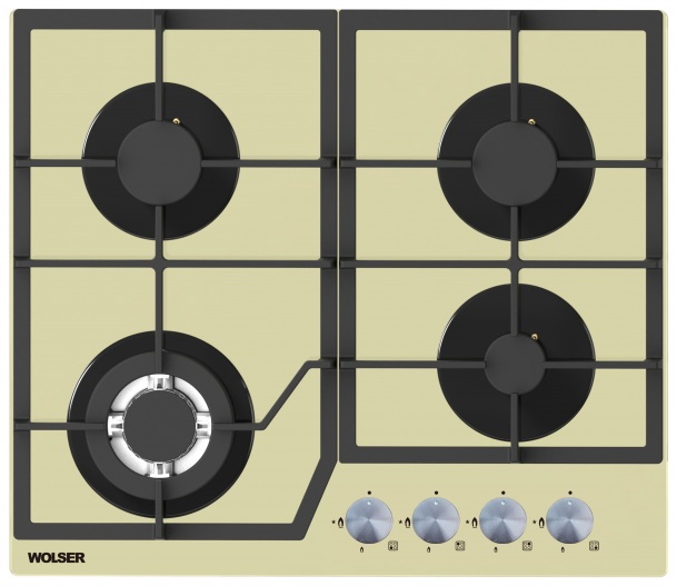 Газовая панель Wolser WL-6400 GBN Q Ivory