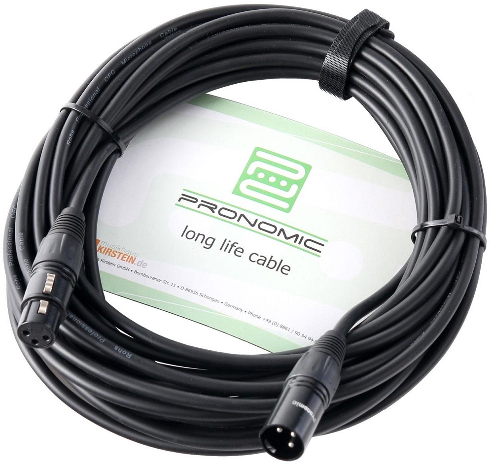 Cablu Pronomic XFXM-10 BK