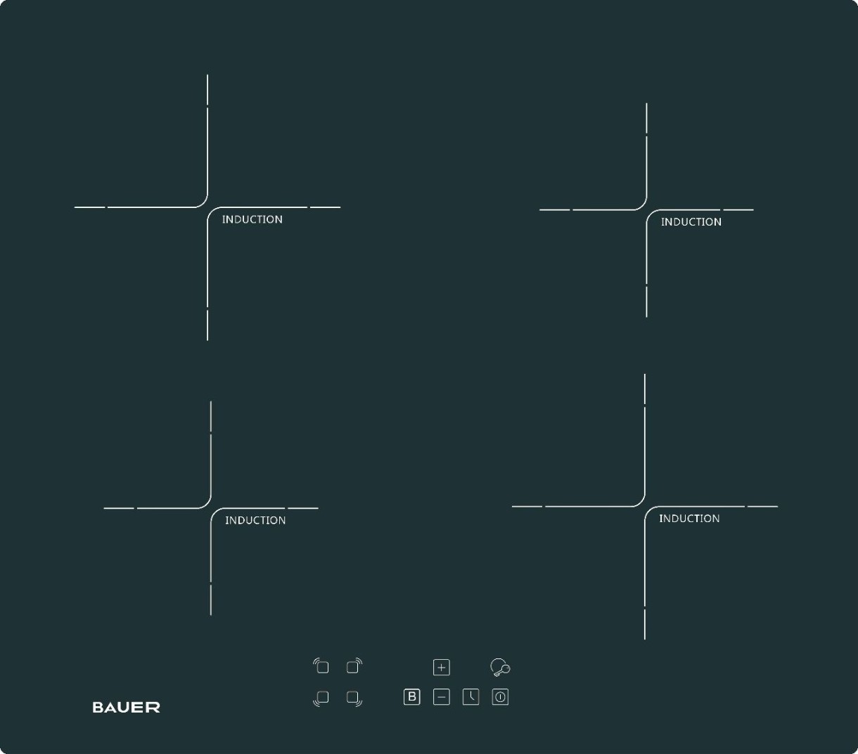 Индукционная панель Bauer PI 6042ET-A1