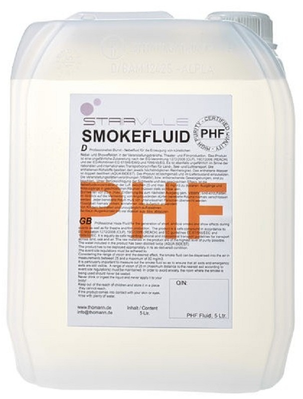 Жидкость для генератора дыма Stairville PHF Pro Haze Fluid 5L