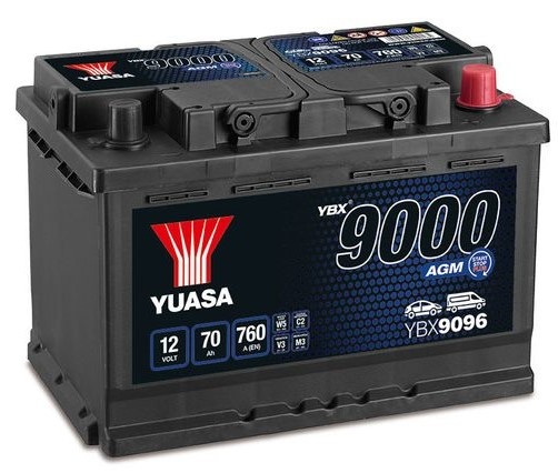 Автомобильный аккумулятор Yuasa YBX9096