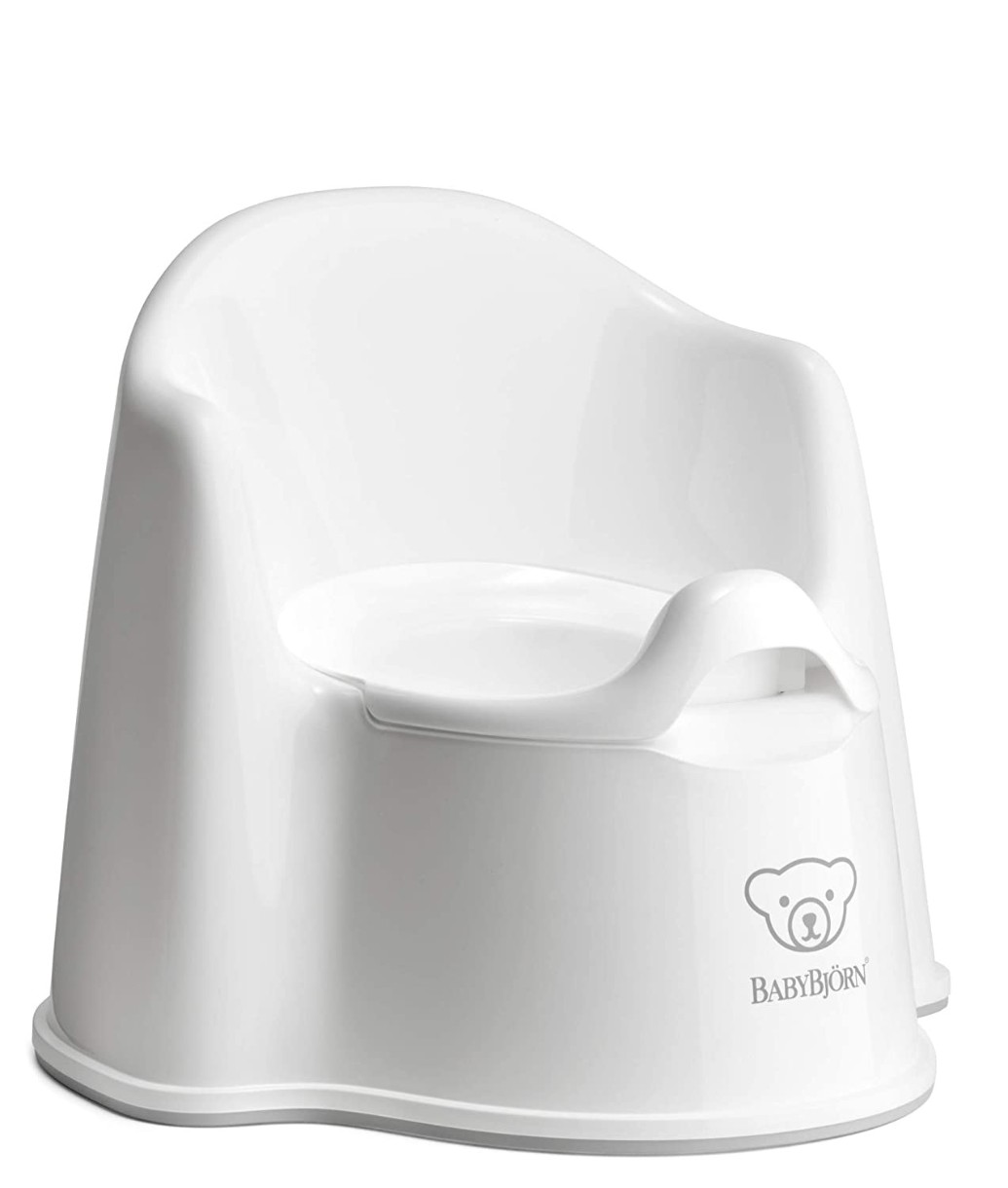 Детский горшок BabyBjorn Potty Chair White (055221A)