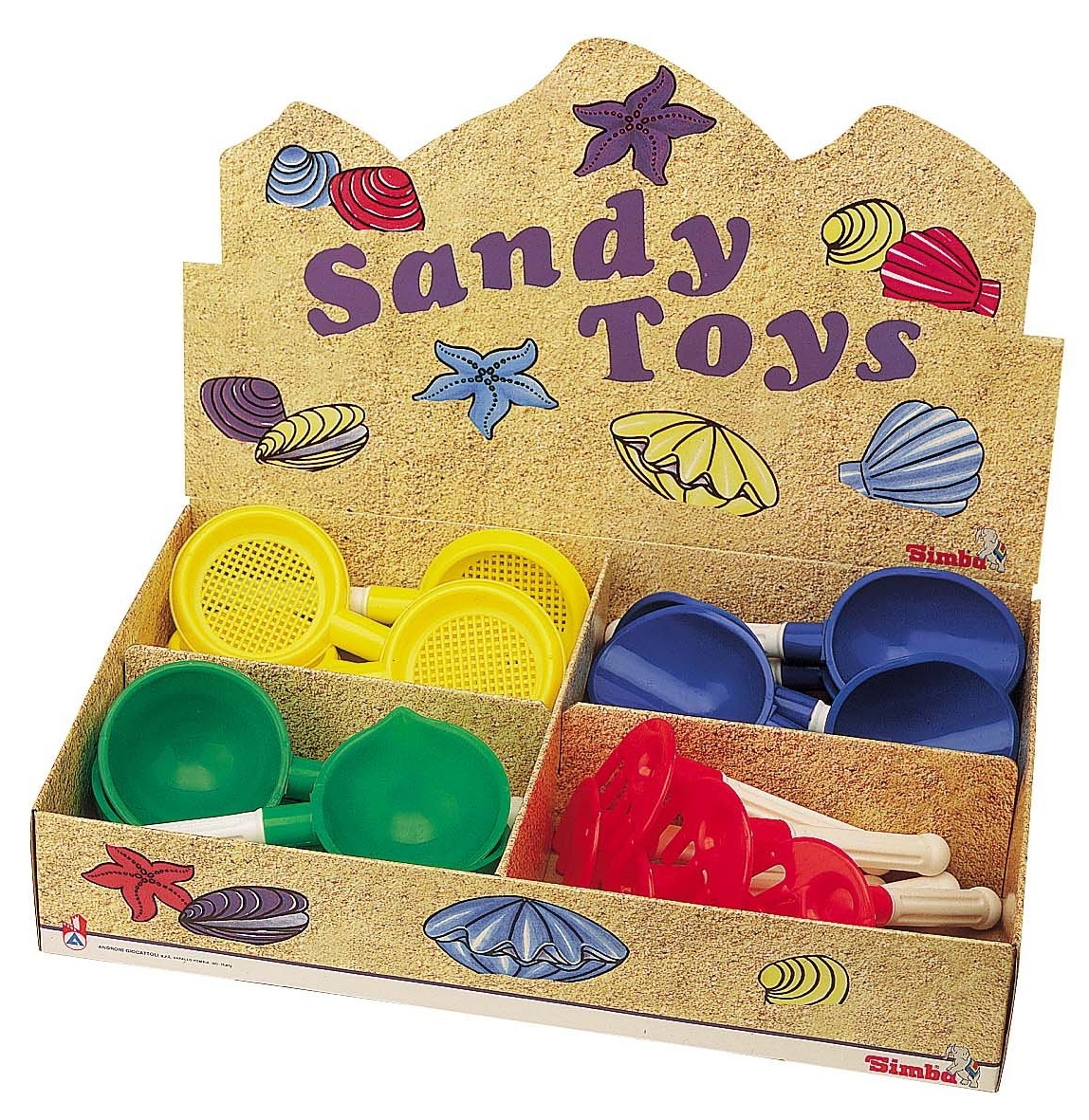Набор игрушек для песочницы Androni 24pcs (4350-00)
