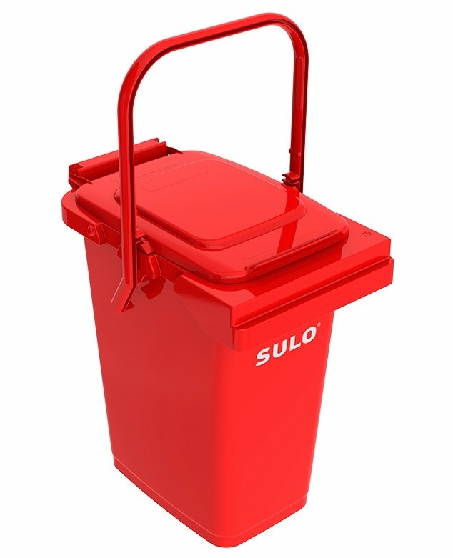 Урна Sulo MB25L Red (1046191)