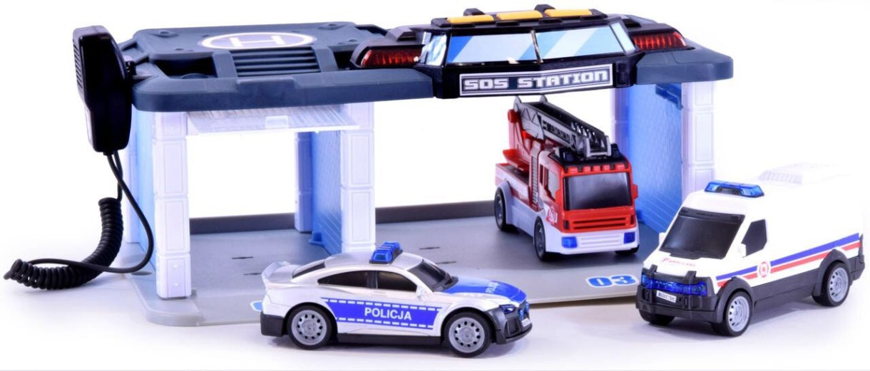 Набор машин Dickie Rescue Center (3716015)