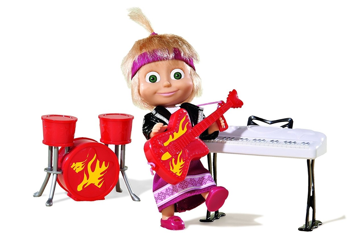 Кукла Simba Masha Music Fun 12cm (9301682)