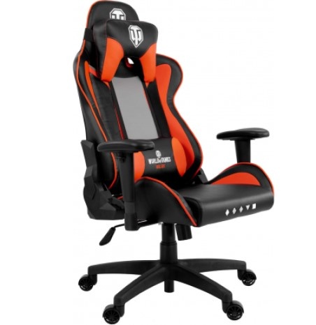 Scaun gaming Arozzi Verona WoT Edition Black/Orange World of Tanks
