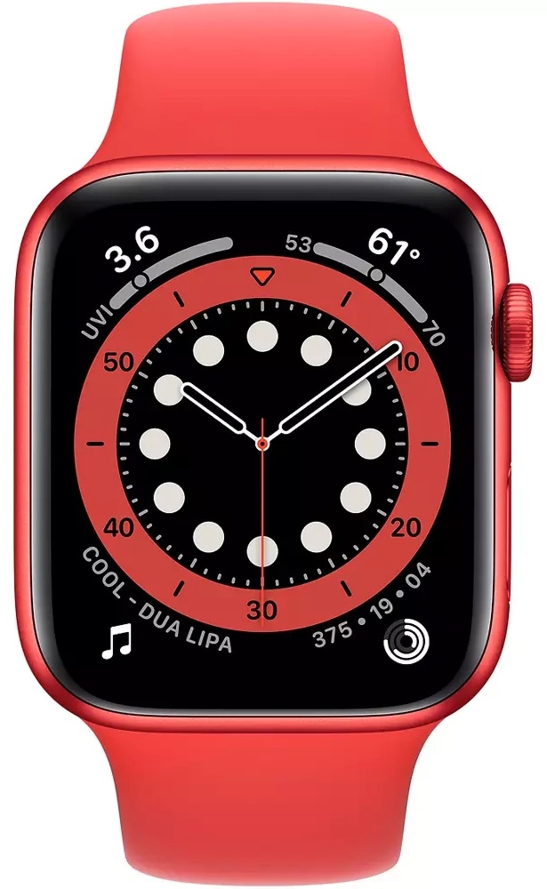 Smartwatch Apple Watch Series 6 GPS 40mm Red Aluminum Case (M00A3)