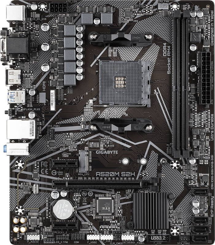 Placă de bază Gigabyte A520M S2H