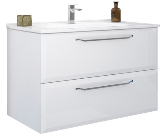 Dulap cu lavoar Orka Nuvola 100 White (09596)