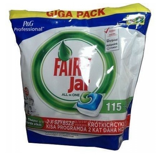 Detergent pentru mașine de spălat vase Fairy Professional All in One 115cap