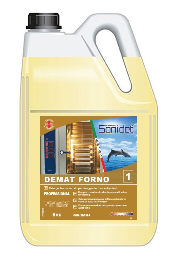 Detergent pentru cuptoare Sanidet Demat Forno 6kg (SD1965)
