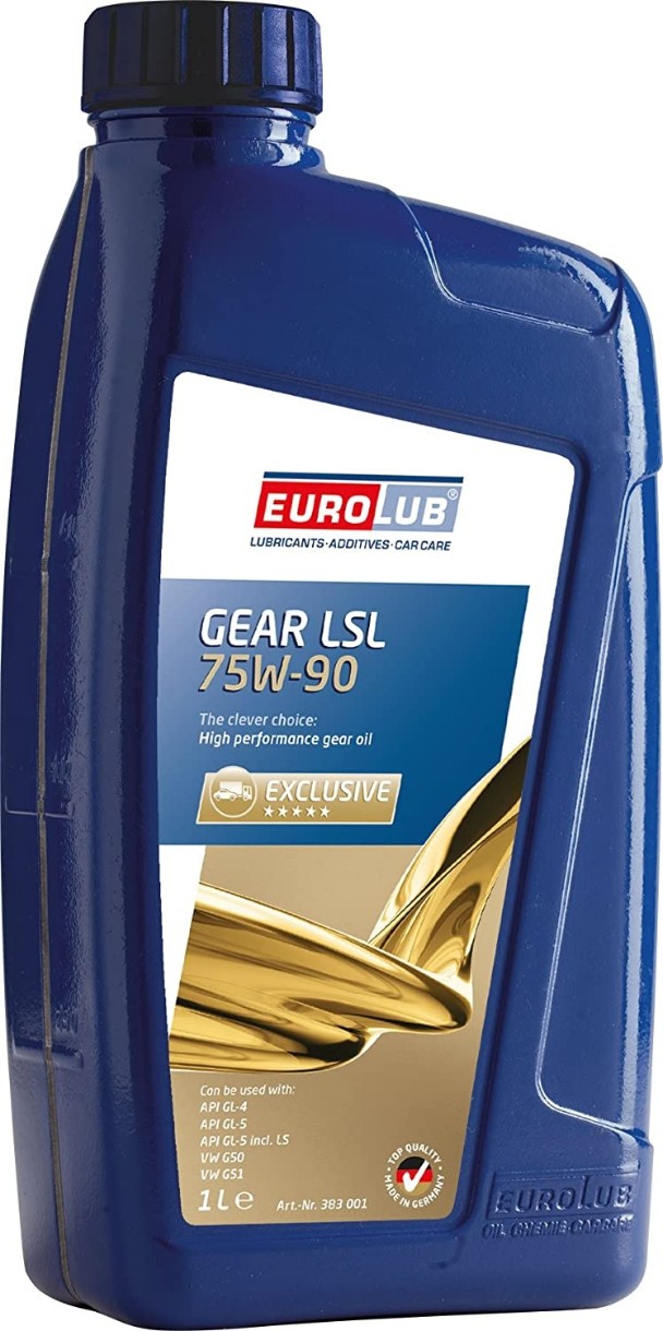 Трансмиссионное масло Eurolub Gear LSL 75W-90 1L