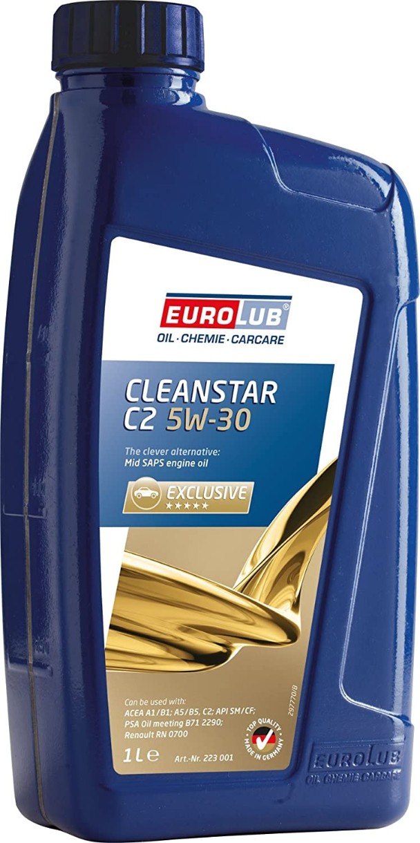 Моторное масло Eurolub Cleanstar C2 5W-30 1L