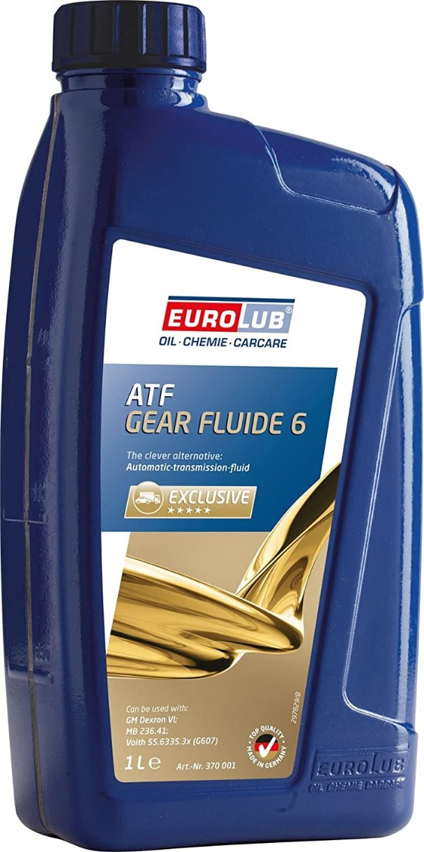 Трансмиссионное масло Eurolub Gear Fluide 6 1L