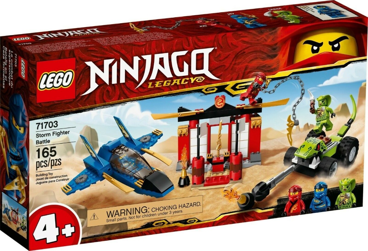 Конструктор Lego Ninjago: Storm Fighter Battle (71703)