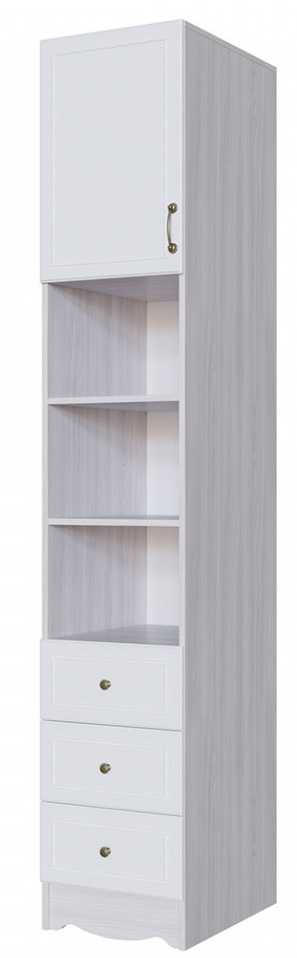Детский шкаф SV-Мебель Akvarel 1 Ash Anchor Light/White Matte