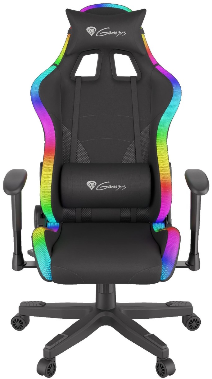 Геймерское кресло Genesis Trit 600 RGB Backlight Black (NFG-1577)