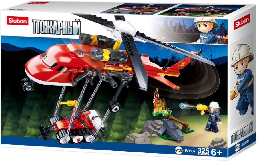 Set de construcție Sluban Fire Helicopter (B0807)