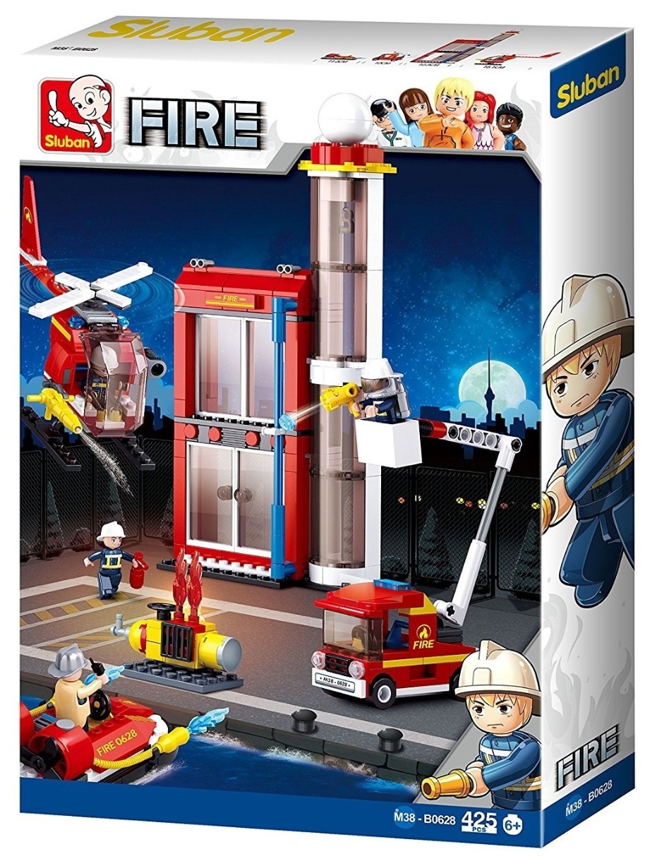 Конструктор Sluban Fire Substation (B0628)