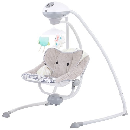 Leagăn pentru bebeluși Chipolino Aida Gray (LSHAD0202GY) 