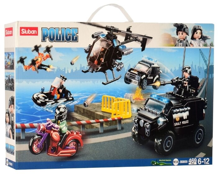 Конструктор Sluban Police Set (B0809)