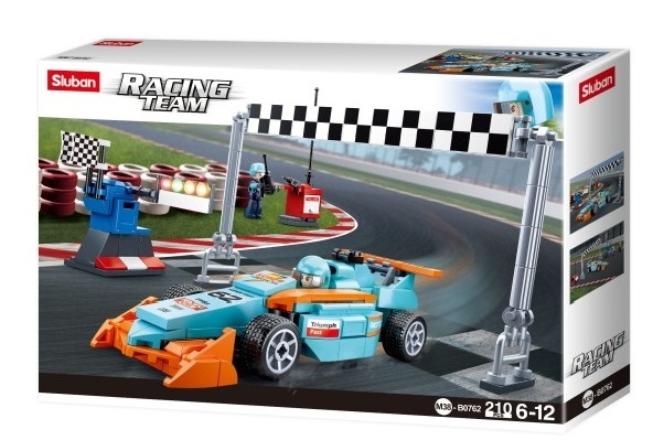 Конструктор Sluban Racing Team F1 Small Circuit (B0762)