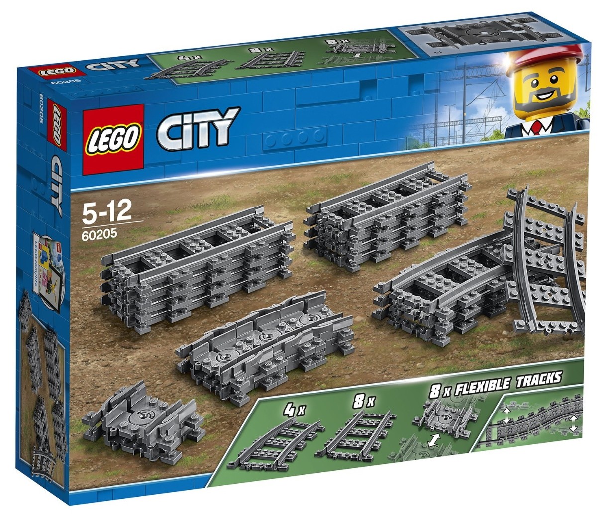 Конструктор Lego City: Tracks (60205) 