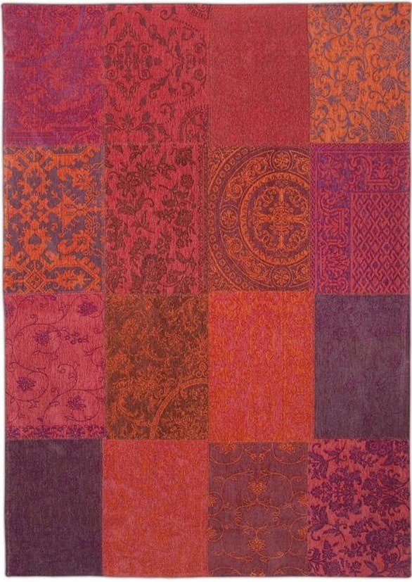 Ковёр Louis de Poortere Vintage 8103 Orange Purple Lady in Crimson 1.35x1.80m