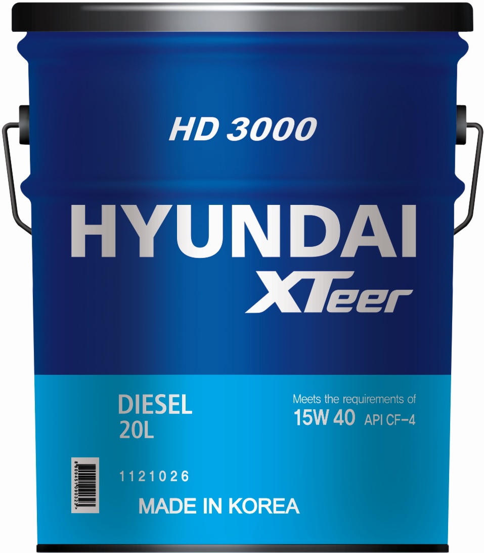 Моторное масло Hyundai XTeer HD 3000 15W-40 20L
