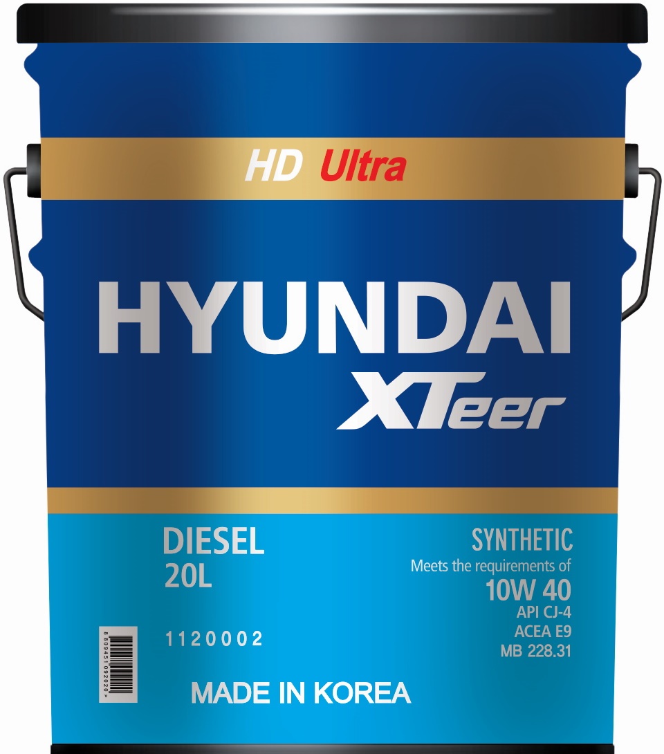 Ulei de motor Hyundai XTeer HD Ultra 10W-40 20L
