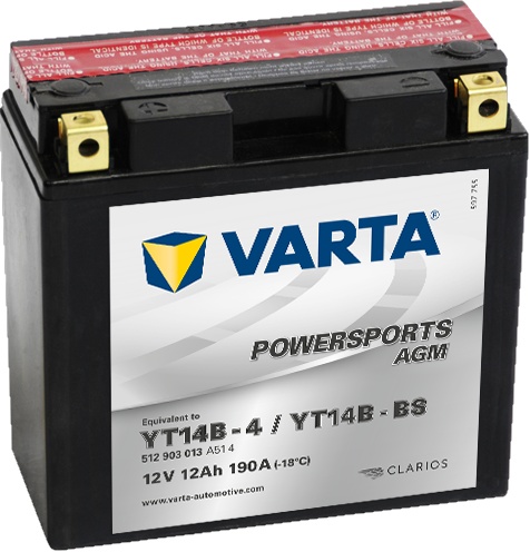 Acumulatoar auto Varta Powersports AGM (512 903 013)