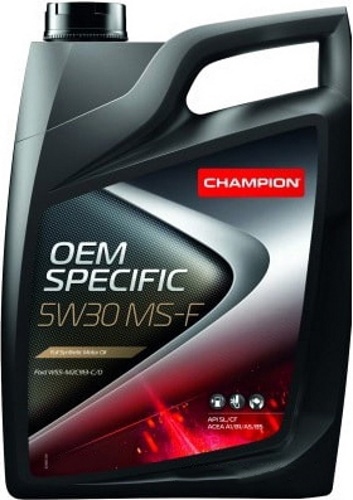 Моторное масло Champion Oem Specific 5W30 MS-F 5L