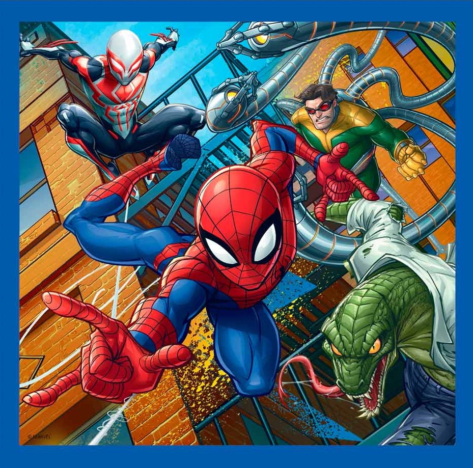 Puzzle Trefl 3in1 Spider force (34841)