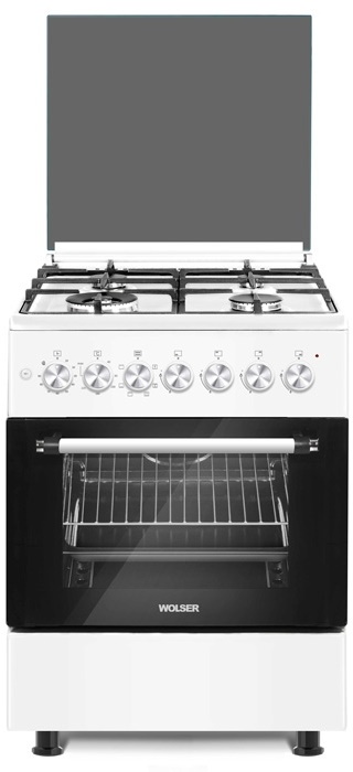 Газовая плита Wolser WL-F60602 White Turbo FFD