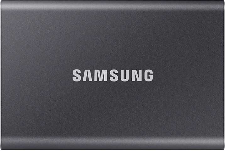 Внешний SSD Samsung T7 500Gb Gray (MU-PC500T/WW)