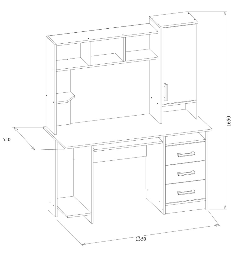 sv мебель компьютерный стол 7