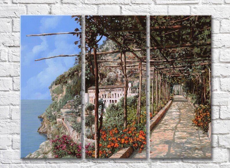 Картина ArtPoster House near the Sea (3470910)