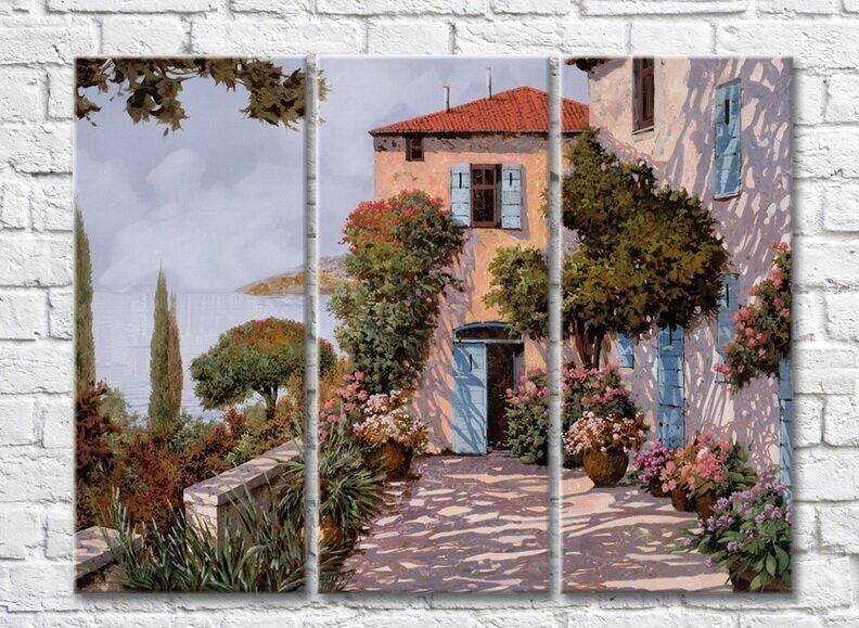 Картина ArtPoster House near the Sea (3470912)