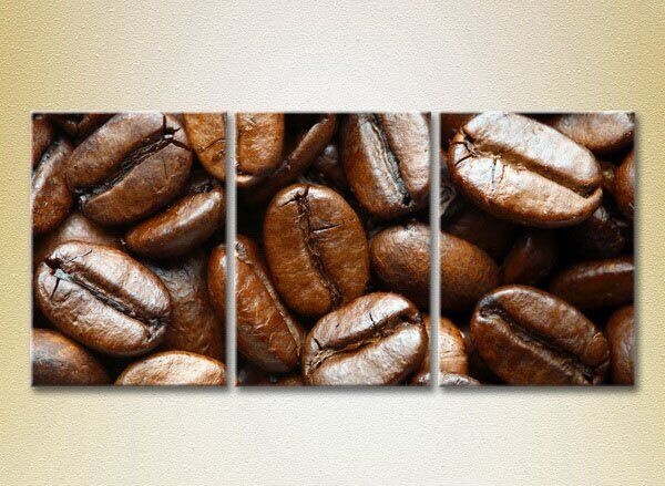 Картина Magic Color Triptych Coffee Beans (2698662)