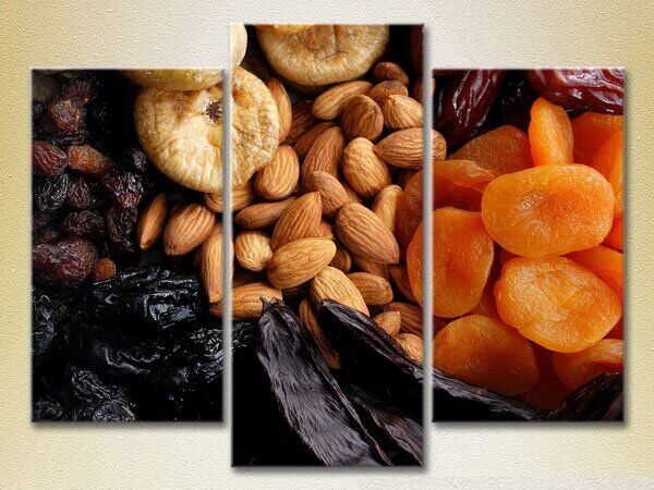 Картина Magic Color Triptych Dried Fruits (2698712)