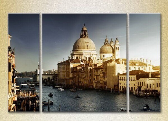 Картина Magic Color Triptych Italy Venice (2658452)