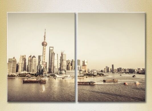 Картина ArtPoster Shanghai skyscrapers 01 (2502493)