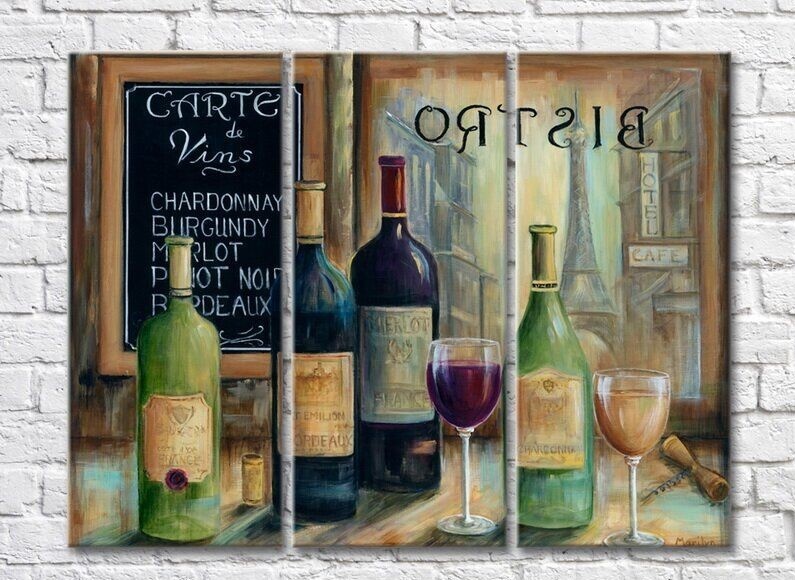 Картина ArtPoster Still Life Wine Card (3470922)