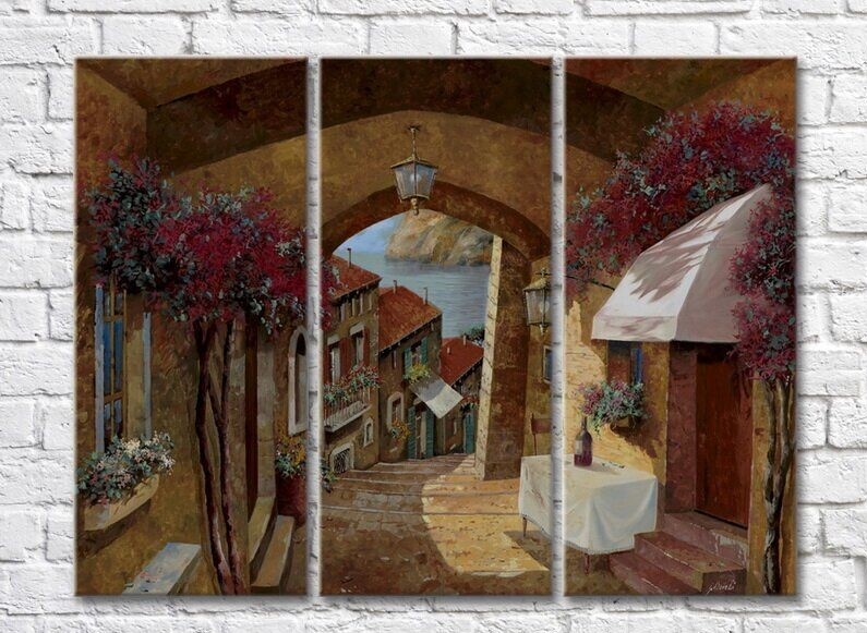 Картина ArtPoster Tables in the Courtyard (3470927)