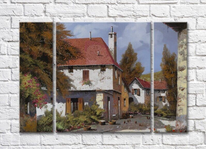 Картина ArtPoster Two-Storey House and Garden (3470966)