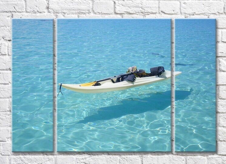 Картина ArtPoster White kayak on Clear water (3469209)